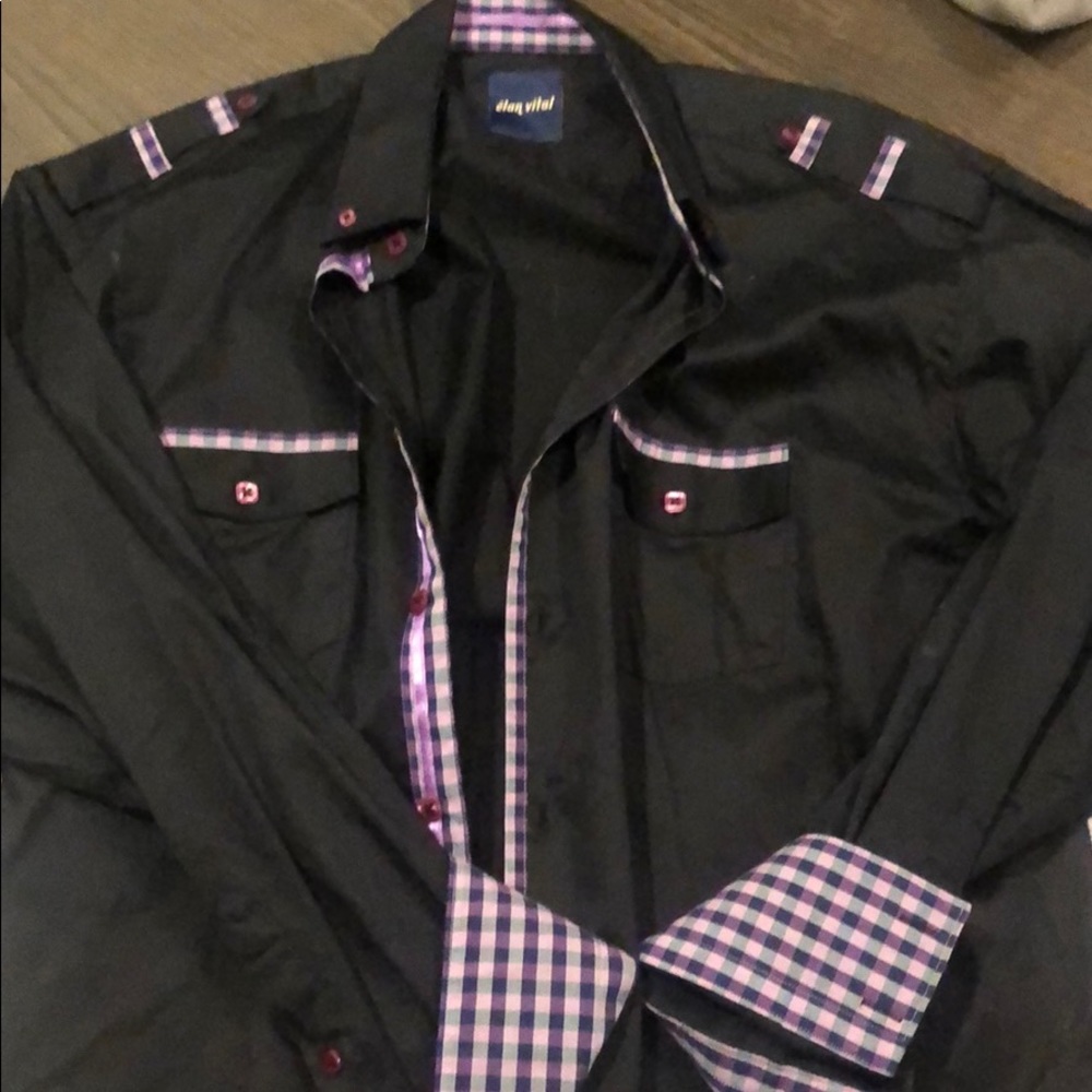 Elan men’s button down dress shirt